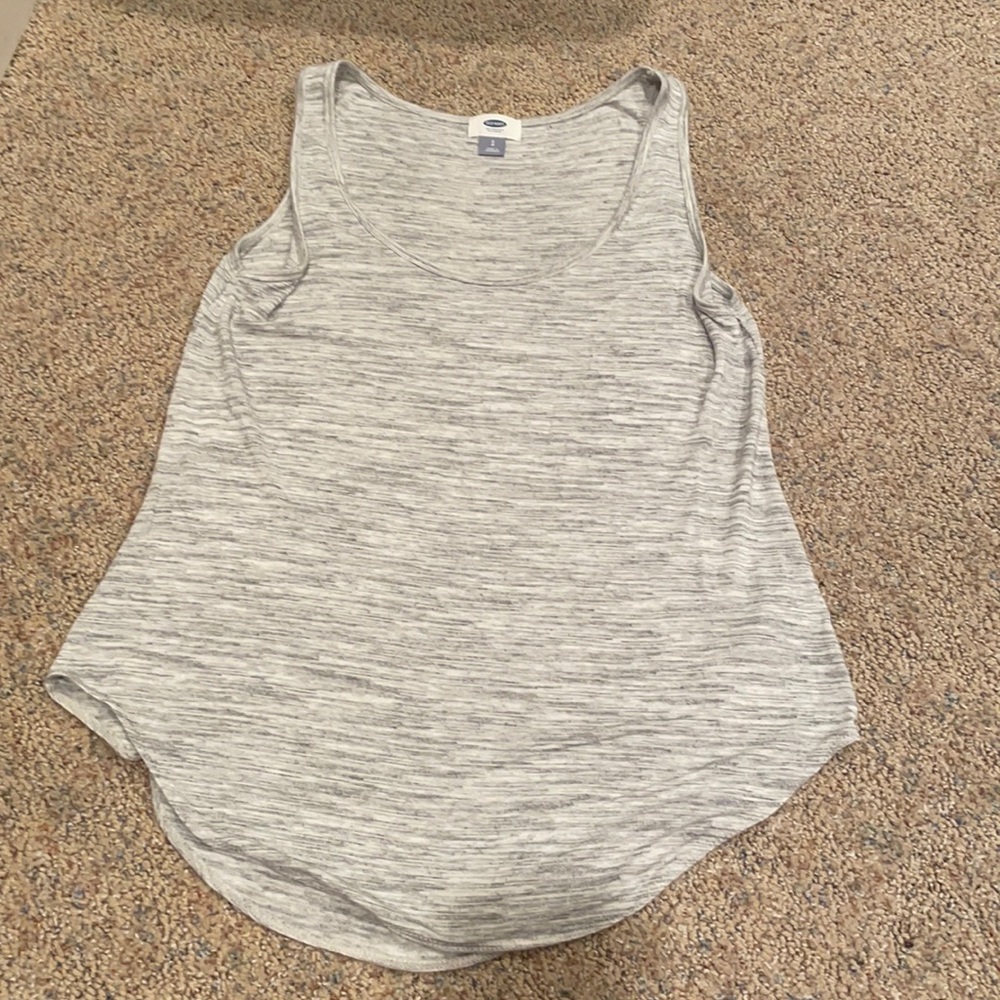 Heather grey tank top